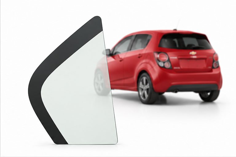 Vidrio Aleta Trasera Chevrolet Sonic 4P 2012-2020 Verde - AutoVidriosRobin