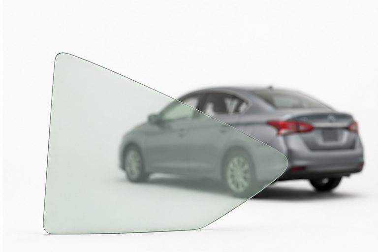 Vidrio Aleta Trasera Nissan Versa 4P 2011-2019 Verde - AutoVidriosRobin