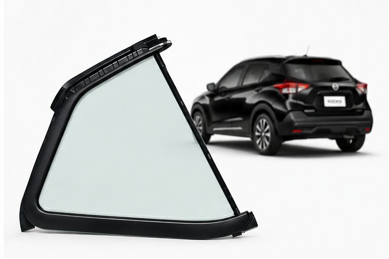 Vidrio Aleta Trasera Nissan Kicks 5P 2016-2024 Verde - AutoVidriosRobin