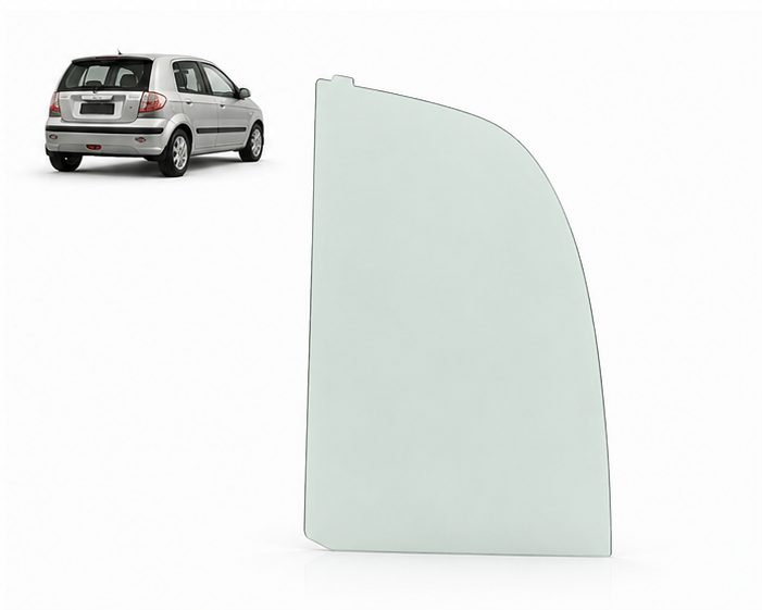 Vidrio Aleta Trasera Hyundai Getz 5P 2002-2009 Verde - AutoVidriosRobin