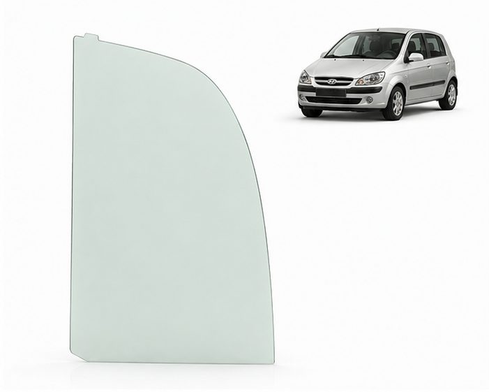 Vidrio Aleta Trasera Hyundai Getz 5P 2002-2009 Verde - AutoVidriosRobin