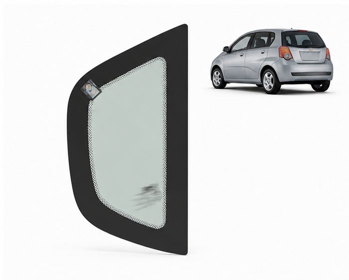 Lateral Trasero Chevrolet Aveo I/II 5P 2004-2014 Ver - AutoVidriosRobin
