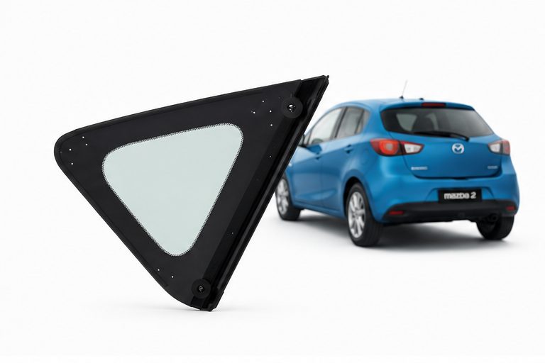 Vidrio Lateral Trasero Mazda 3 5P 2009-2013 Verde Izquierdo - AutoVidriosRobin