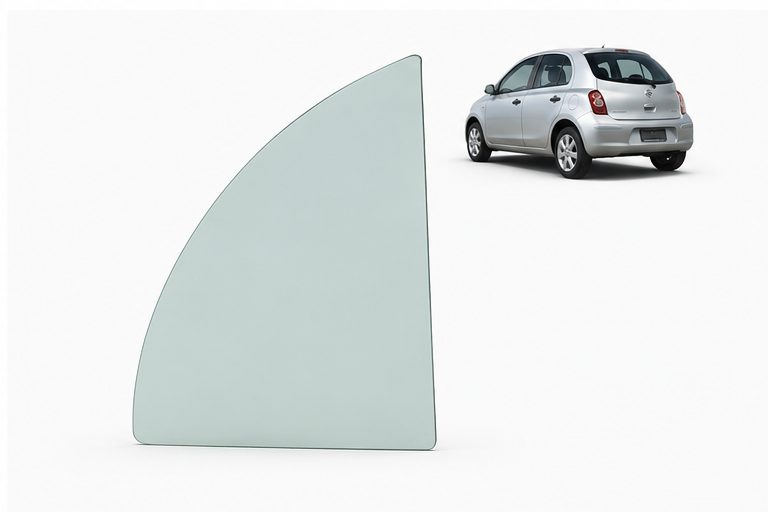 Vidrio Aleta Trasera Nissan March 5P 2010-2026 Verde