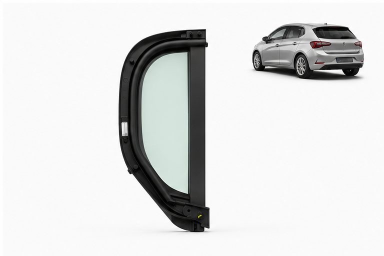 Vidrio Aleta Trasera Peugeot 308 5P 2014-2021 Verde