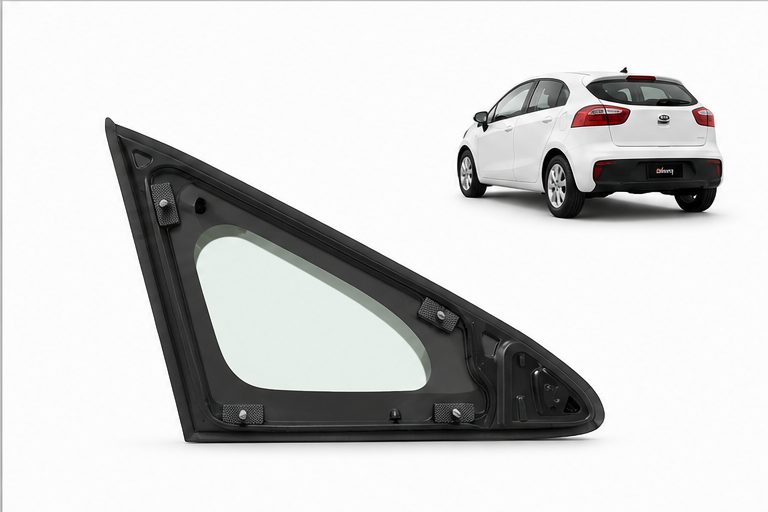 Vidrio Aleta Delantera Kia Rio 4/Rio 5 4P/5P 2011-2016 - AutoVidriosRobin