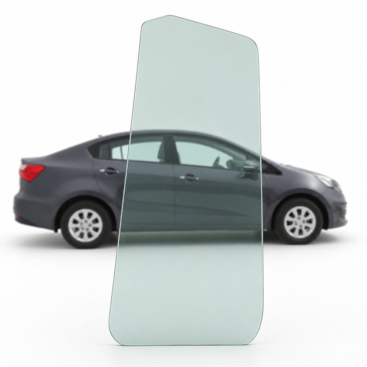 Vidrio Aleta Trasera Kia Rio 4 4P 2011-2016 Verde - AutoVidriosRobin