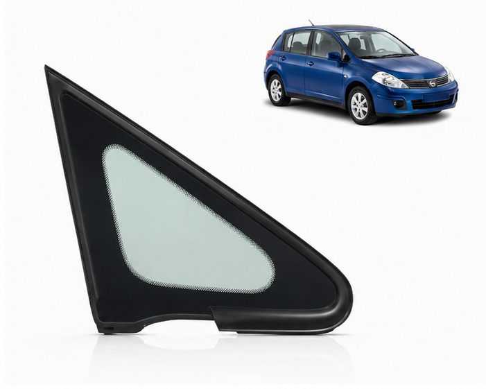Vidrio Aleta Delantera Nissan Tiida 4P/5P 2006-2011 - AutoVidriosRobin