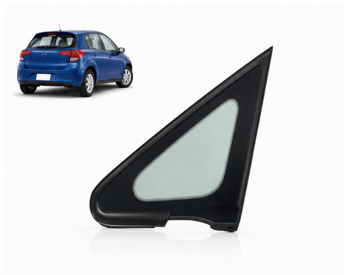 Vidrio Aleta Delantera Nissan Tiida 4P/5P 2006-2011 - AutoVidriosRobin