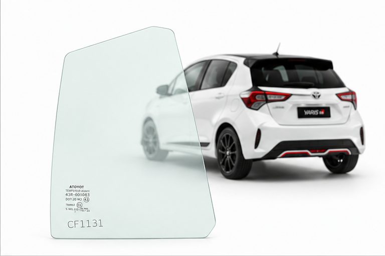 Vidrio Aleta Trasera Toyota Yaris 5P 2018-2022 Verde - AutoVidriosRobin